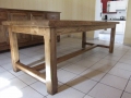 55 Table ferme en chêne
